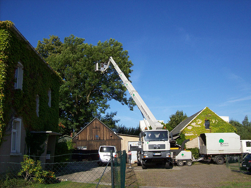 Hubsteiger Wumag WT 350 LKW-Arbeitsbühne